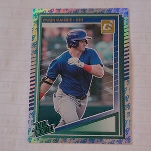 2025 Donruss Rockets Parallel RC Owen Caisse